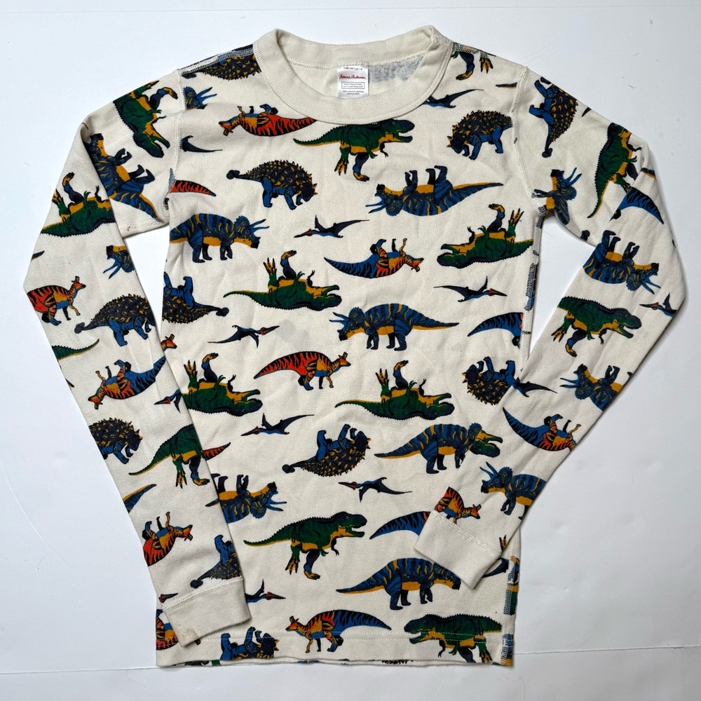 Hanna Andersson Dinosaur Print Long Sleeve Shirt